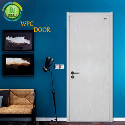 Good price Waterproof Entrance Residential WPC Doors 45mm Thickness Bedroom Use online