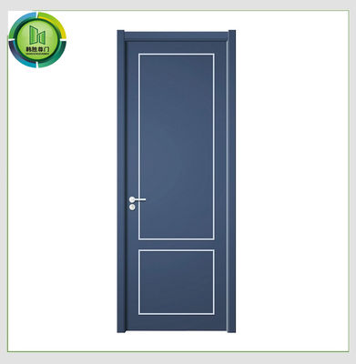 Good price PVC Interior Residential WPC Doors Fire Rated Polymer Waterproof For Bathroom online