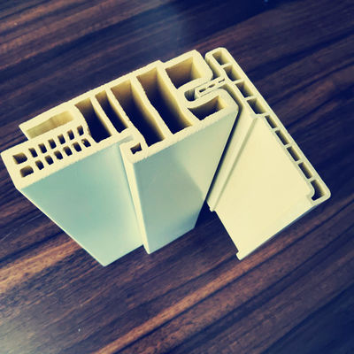 Good price Interior Wood Plastic Composite Door Frame , WPC Solid Door Frame 140mm Width online