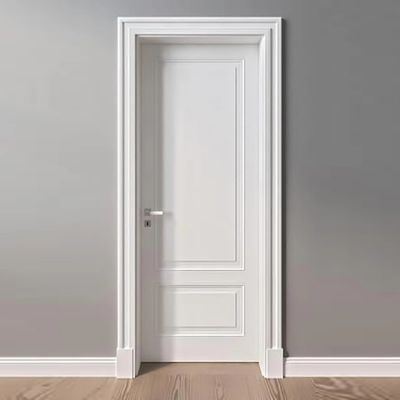 Good price Customization Flush PVC Painting WPC Door Formaldehyde Free Waterproof online