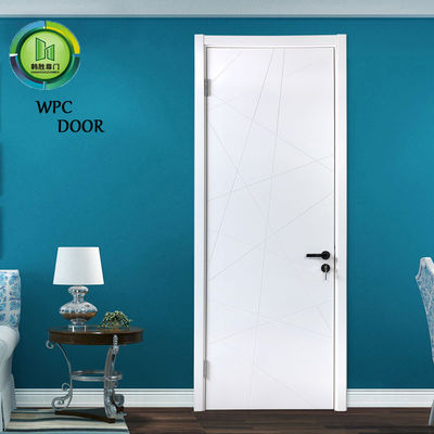 Good price Customized WPC Plain Door Soundproof Durable Painting Bedroom Use online