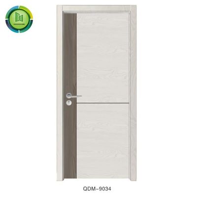 Good price High Temperature Resistant WPC Solid Door , CE Certified Customized Wooden Doors online