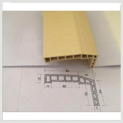 Good price Termite Resistant WPC Internal Door Frame Architrave Fire Rated Bevel Edge online