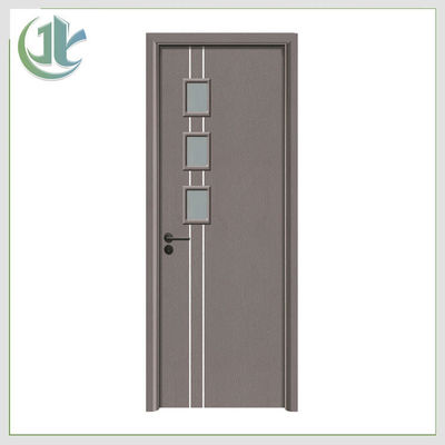 Good price Outward WPC Door With Glass , Noise Cancelling Glass Doors Hotel Use online