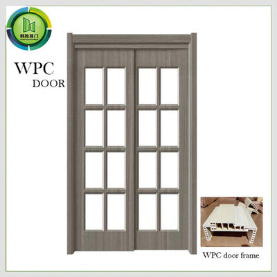 Good price Interior WPC Sliding Door Doors Fire Resistant Outward open Direction Kitchen Use online