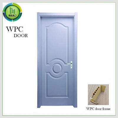 Good price Painting WPC Door modern interior door with durable WPC frame moisture resistance soundproof design and customizable surface treatments online