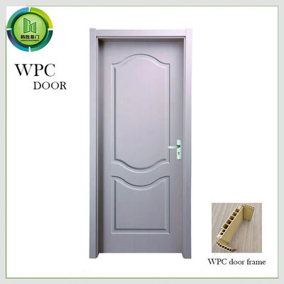 Good price Painting WPC Door environmentally friendly interior door with superior strength stability and resistance to humidity and rot online