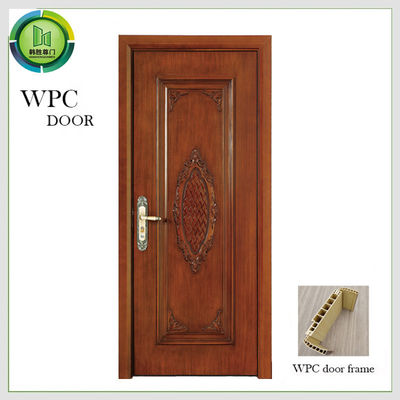 Good price Recyclable Water Resistant Door For Bathroom , ISO9001 WPC Plain Room Door online