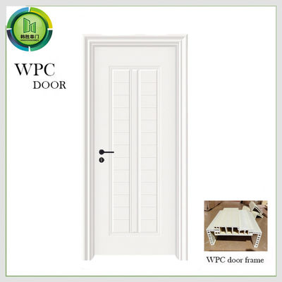 Good price Solid Front WPC Fire Rated Interior Wood Doors Anti Termites Apartment Use online