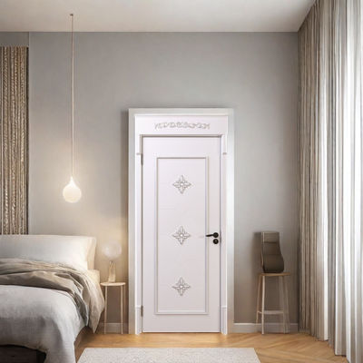 Good price Modern and Durable WPC Interior Door for Residential and Commercial Direct Selling Formaldehyde-Free and Low Maintenance online