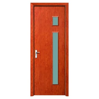 Good price Waterproof Eco-friendly Anti-termites WPC Glass Door for Modern Residential and Commercial Spaces online