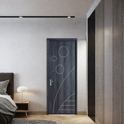 Juye WPC Hollow Doors The Brown Interior Space Waterproof Moisture-proof Mold Resistant, And Non Deformable Characteri
