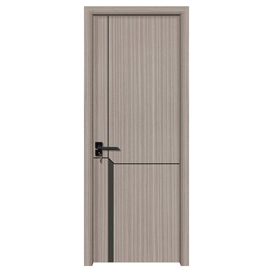 Good price Eco-friendly PVC Laminated WPC Hollow Door with Heat Insulation and Sound Insulation 30db for Interior Use online