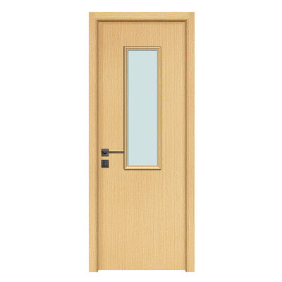 Good price 35/45mm Thickness WPC Glass Door Soundproof and Termite Proof for Residential and Commercial Use online