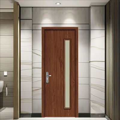 Good price Moisture Resistant WPC Glass Door with Heat Insulation and Termite Proof Features for Modern Interiors online