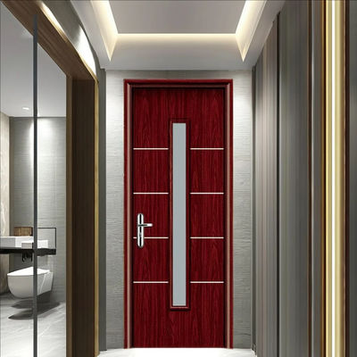 Good price Moisture Resistant Soundproof WPC Glass Door with Termite Proof for Modern Interiors online