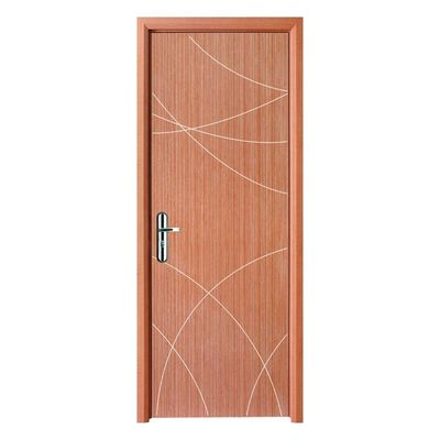 Customizable WPC Interior Door Offering Soundproof Heat Insulation and Low Maintenance with Embossed Smooth or Special Finishes