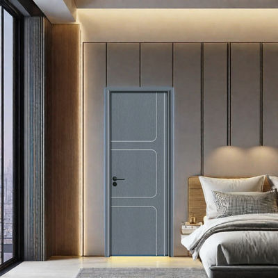 Good price Soundproof Heat Insulation Moisture Resistant WPC Interior Hollow Composite Door for Residential and Commercial Spaces online