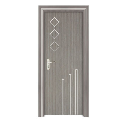 Good price Fire Rating Class A WPC Interior Door with Stainless Steel Hinge and 30dB Sound Insulation online