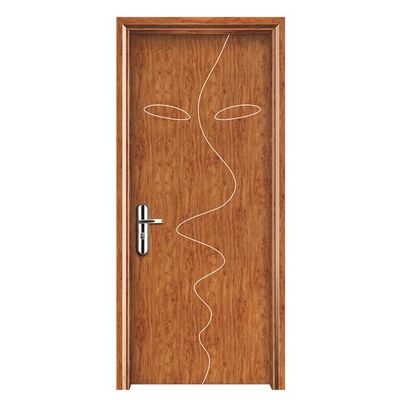 Good price Soundproof and Moisture Resistant WPC Hollow Door with Wood Plastic Composite Frame and Customizable Surface Options online