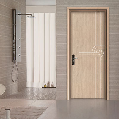 Good price Customizable WPC Interior Door Hollow Composite Material Waterproof Fire Retardant with Excellent Soundproof and Heat Insulation Properties online