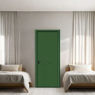 Good price Energy WPC Interior Door hollow composite door with moisture resistance and heat insulation features for modern interior environments online