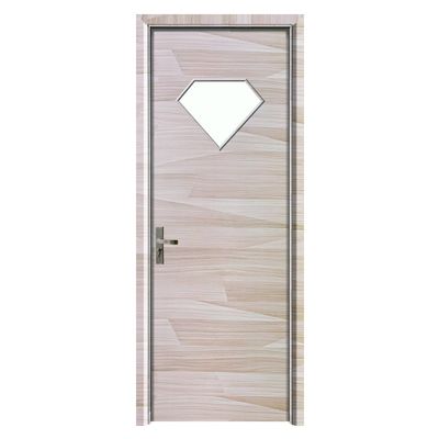 Good price WPC Glass Door versatile hollow composite door perfect for residential and commercial with termite proof and energy properties online