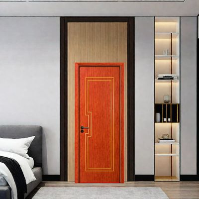 
2025 New Design WPC Interior Door for Modern and Eco-Friendly Spaces Superior Strength and Stability compared to Traditional Wooden Doors Resistant to Moisture Humidity and Rot