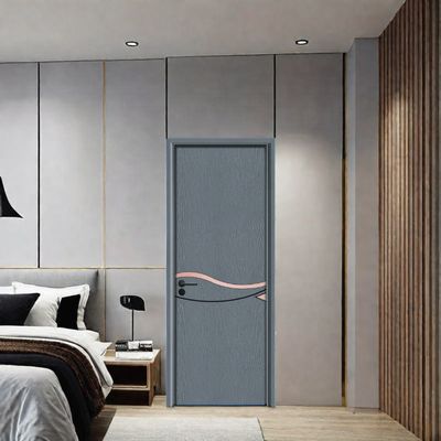 Durable Moisture Resistant WPC Hollow Door with Heat Insulation and Termite Proof for Interior Use