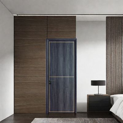 Good price Eco Friendly WPC Interior Door with Durable Frame Offering Moisture Resistance Termite Proof and Soundproof Benefits online