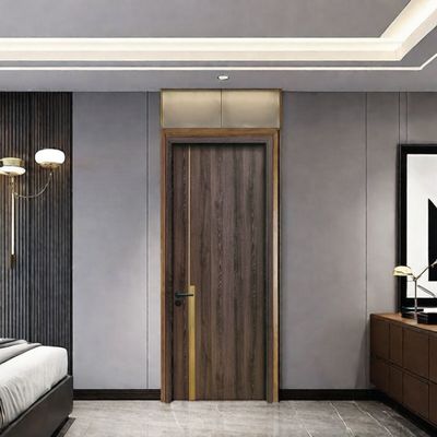 Good price Factory Direct Sale Moisture Resistant WPC Hollow Door with Excellent Durability and Low Maintenance Requirements for Interior Installations online