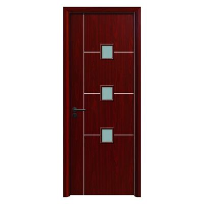 Good price 35/45mm Thickness WPC Glass Door with Heat Insulation and Termite Proof for Residential and Commercial Use online
