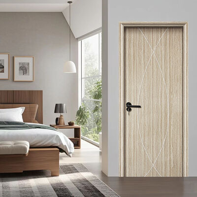 Good price Durable WPC Hollow Door designed for interior featuring moisture humidity and rot resistance with excellent heat insulation properties online