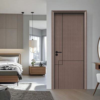 Good price Moisture Resistant and Soundproof WPC Hollow Door Suitable for Residential and Commercial Interior Applications online