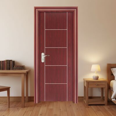 Customizable WPC Interior Door with Moisture Resistant and Soundproof Features for Modern Homes