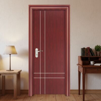 Durable 2100mm Length Termite Resistant Waterproof WPC Hollow Door for Interior Applications