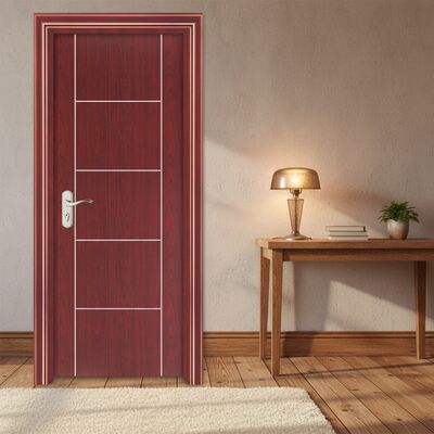 Energy WPC Interior Door Hollow Composite Door with Moisture Resistant Material and Durable Construction for Interior in Homes and Offices