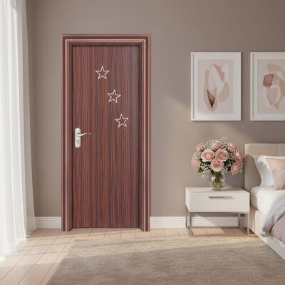 Customizable WPC Moisture Resistant Interior Door with Superior Strength Stability and Energy Efficiency