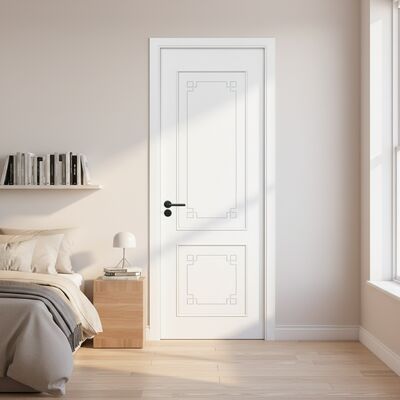 Good price Painting WPC Door composite hollow door featuring soundproof design moisture resistance and customizable finishes for interior online