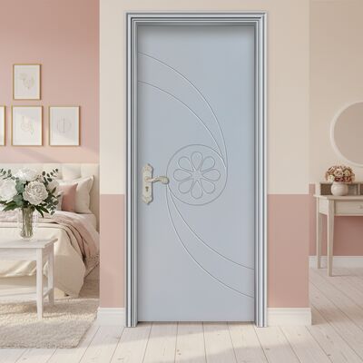 Good price Painting WPC Door with Moisture and Rot Resistance Ideal for Interior Residential and Commercial Durable and Low Maintenance online
