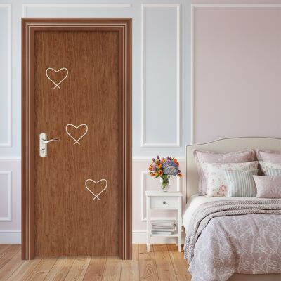 Composite WPC Hollow Door Offering Superior Durability and Moisture Resistance Suitable for Various Interior Environments