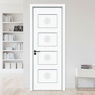 Good price Factory Direct Sales  Stylish and Sustainable WPC Interior Door with Soundproof and Maintenance-Free online