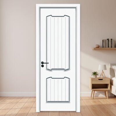 Good price Painting WPC Door durable moisture resistant interior door with excellent heat insulation and soundproof design for modern spaces online