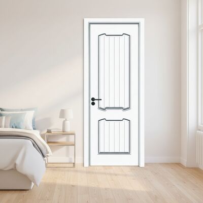 Good price Painting WPC Door Featuring Excellent Heat Insulation and Moisture Resistance Suitable for Various Interior Applications online
