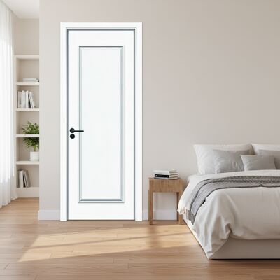 Moisture Resistant Hollow WPC Interior Door Designed for Residential and Commercial with Superior Heat Insulation Properties