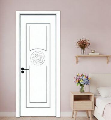 Good price Painting WPC Door durable moisture resistant interior door with excellent heat insulation and soundproof eco-friendly for modern spaces online