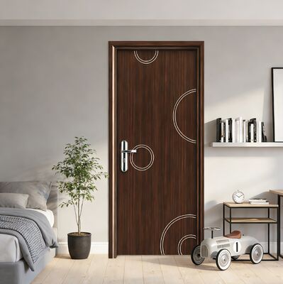 Good price Durable WPC Interior Door hollow composite design with moisture resistance heat insulation and modern style for residential commercial online