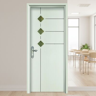 Environmentally Friendly WPC Hollow Door Designed for Interior Featuring Durable Composite Material and Heat Insulation