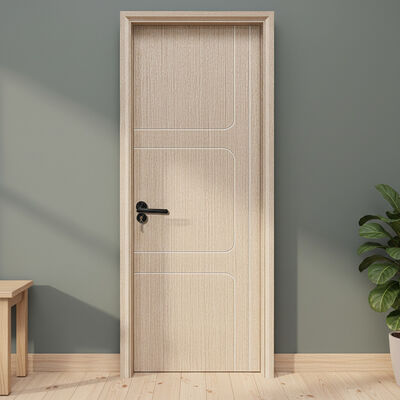 Good price Painting Finished WPC Plain Door Waterproof Effect Fire Retardant Strong Durable and Long Lasting 20000 Pieces Per Month online