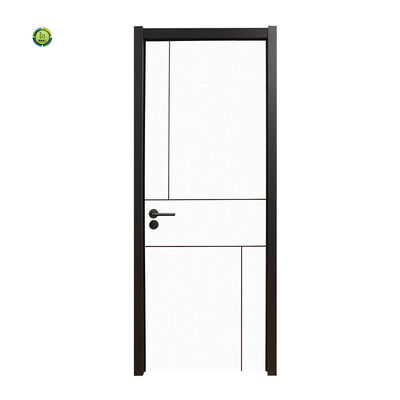 Good price 35mm Door Leaf Thickness WPC Interior Door Modern Style Fashion Simple Design Ideal for Office and Residential Interiors online